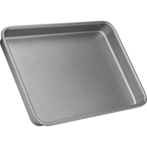 Rechteckige Backform mit Antihaftbeschichtung, flaches Backblech, kleines Backblech, Backutensil (1/5)