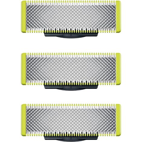 Philips QP230/50 Pack Lames OneBlade (X3), Compatibles avec tous les manches OneBlade