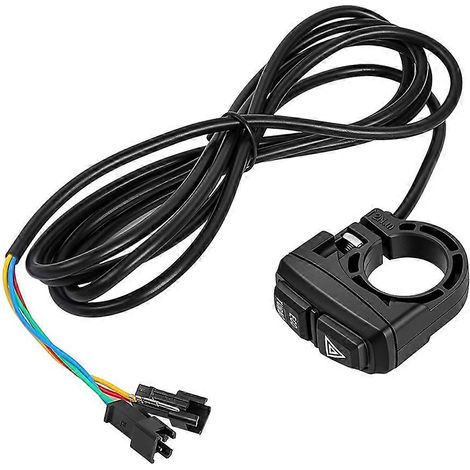 Interrupteur simple et double de signalisation de danger, bouton double d'avertissement pour accessoires de scooter électrique Dualtron Togo (1/5)