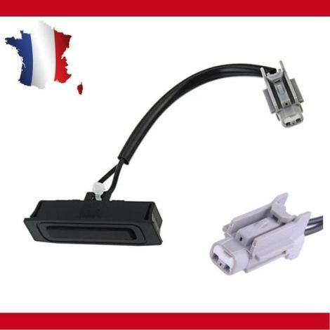 Poignee bouton palpeur contacteur de coffre hayon NIssan Qashqai J10 NOTE 90602-JD00B-Ywey (1/5)
