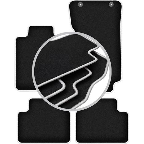 Tapis de voiture CARLUX-SILVER pour : Alfa Romeo Giulia 4x4 (4WD) berline (2016-)