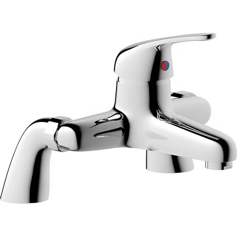 Signature Express Bath Filler Tap Pillar Mounted - Chrome (1/2)