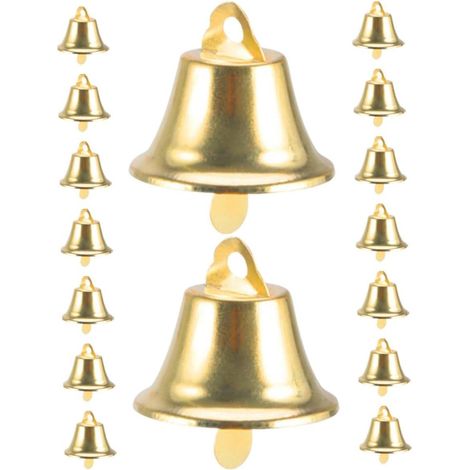 Pieces Metal Bells for DIY Crafts Small Bells for Jewelry