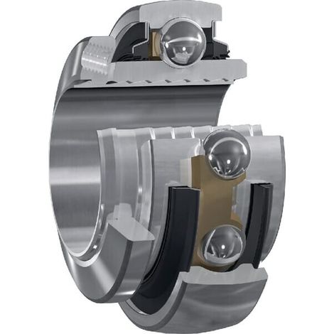 Rodamiento de inserci贸n para brida SKF 7500YSPAG206 (1/3)