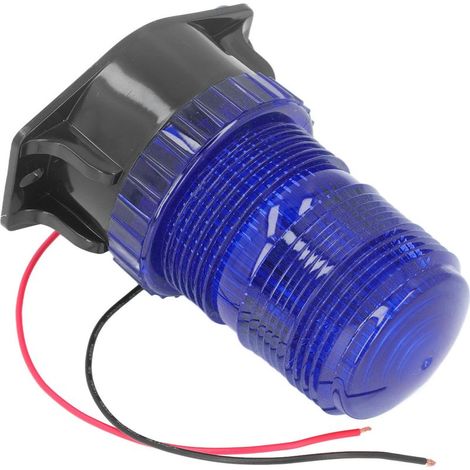 Feu stroboscopique à LED pour chariot élévateur, balise de sécurité clignotante d'urgence, étanche IP65, 10-110 V CC, bleu (1/5)