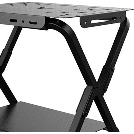 Leichter und tragbarer Klapptisch aus Aluminiumlegierung, ideal für Camping und Outdoor-Aktivitäten. LMZ 02 (1/5)