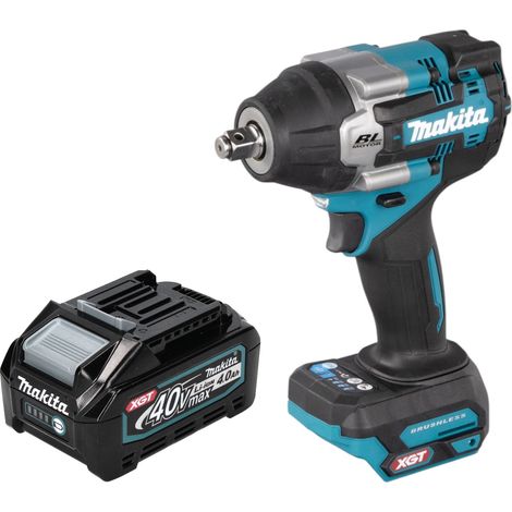 Makita TW 007 GM1 Akku Schlagschrauber 40 V max. 760 Nm 1/2'' Brushless + 1x Akku 4,0 Ah - ohne Ladegerät (1/5)