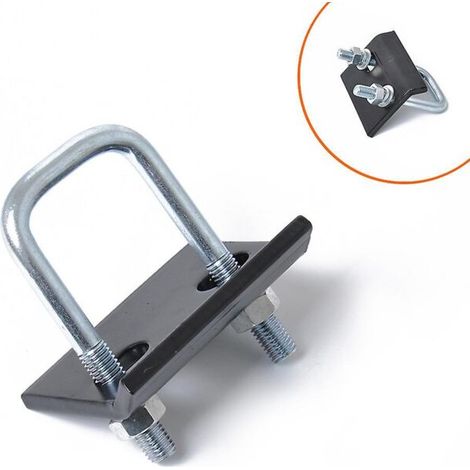 Stabilisateur anti-vibrations robuste à boulon en U pour moto, caravane ou remorque - 1 pièce (1/5)
