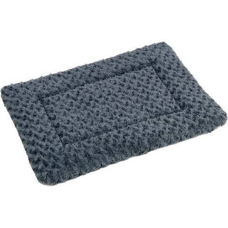 Tapis de lit Double face pour maison de chien, pour-gris foncé M (1/5)