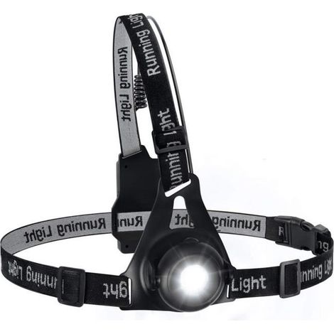 Adjustable 1 -Lampe de poitrine étanche, Rechargeable par USB, 3 Modes d\éclairage, idéale pour la course à pied, le jogging, (1/4)