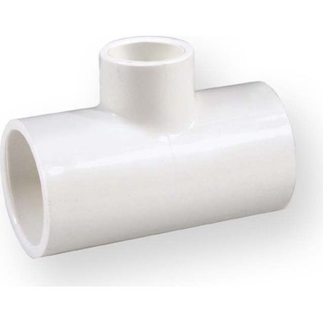 Raccordo a T di riduzione KW/KW/KW PVC-U 1x1x1/2"