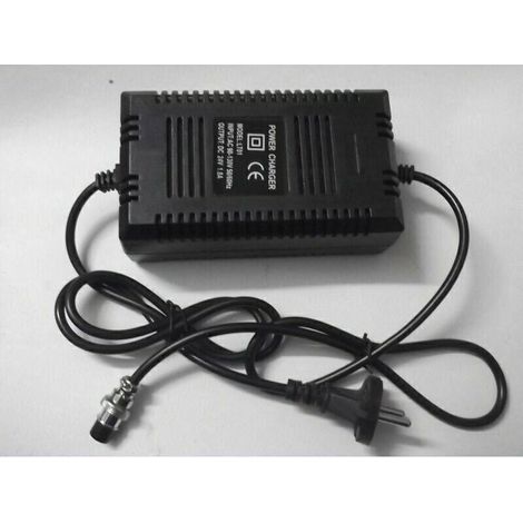 Chargeur de batterie pour Scooter Électrique - 36V. 14AH. Adapté aux Scooters Électriques
