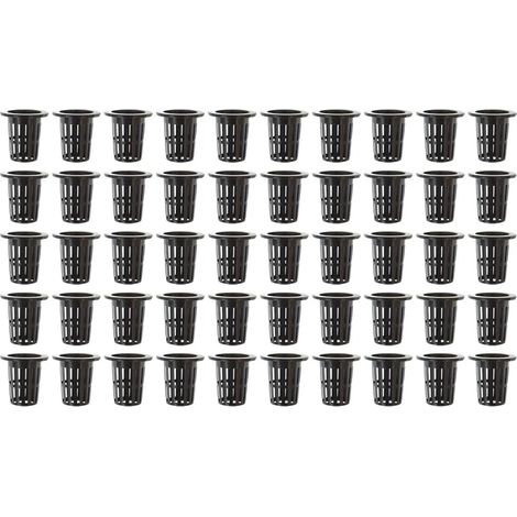 50 Macetas De Red Para Viveros Hidropnicos Noir (1/5)