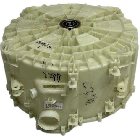 DEMI-CUVE ARRIERE + ROULEMENT POUR LAVE LINGE HAIER - 49049471 (1/3)