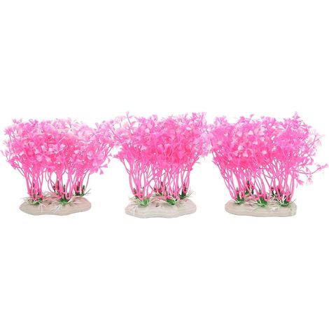 Herbe Aquatique Décorative en Plastique, Plantes Artificielles pour Aquariums, Décoration de la Maison (1/5)