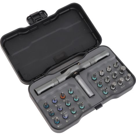 Juego de destornilladores de carraca 24 en 1, herramienta de reparación multifuncional, manual de usuario y mango RS1. (1/5)