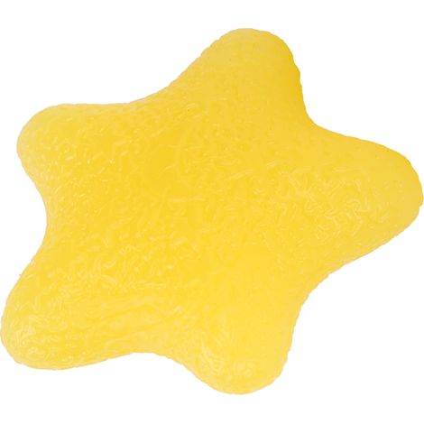 Balle de massage étoile jaune pour soulager le stress et renforcer la main (1/5)