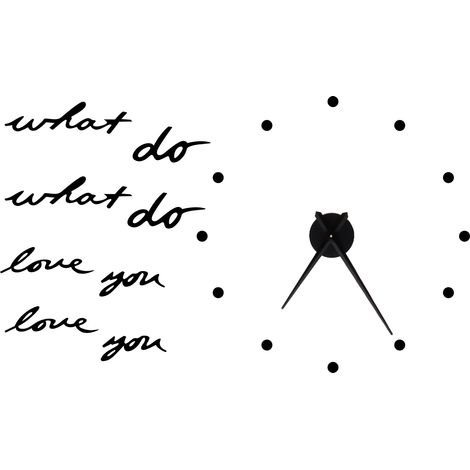 Horloge Murale Moderne avec Surface Miroir Autocollante - Décoration Maison Contemporaine et Design