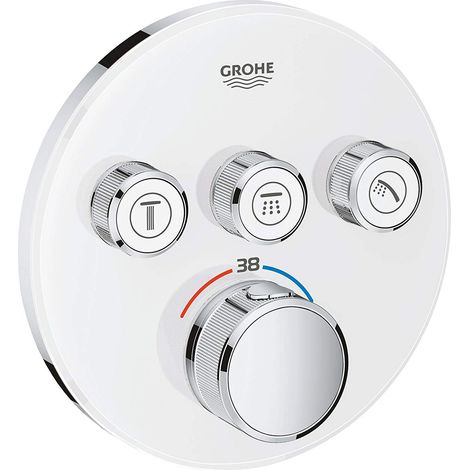 Grohe Grohtherm SmartControl Thermostat avec trois vannes (1/5)