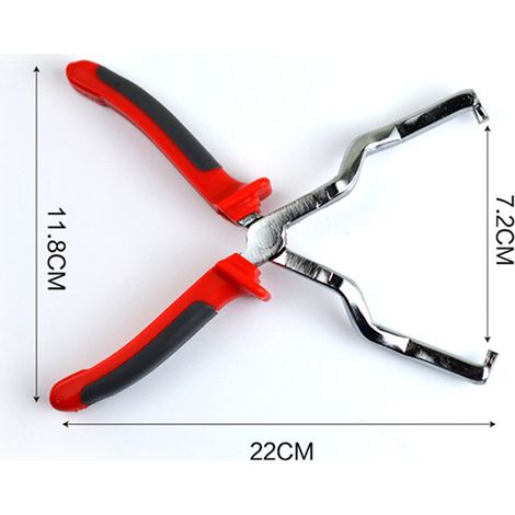Clé à tuyau d'essence, collier de serrage pour filtre à urée, collier de serrage pour raccord, collier de serrage pour tuyau, outil de démontage (1/5)