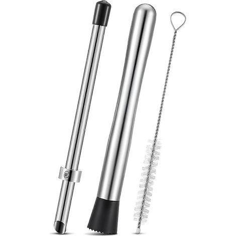 Perforateur et pilon pour couvercles de gobelets en plastique à limonade, perforateur de paille, fournitures pour stand de limonade fraîchement pressée (1/5)