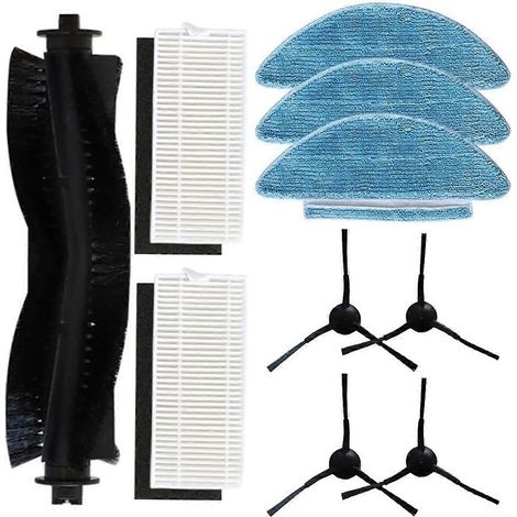 Pour aspirateur robot Medion : brosse principale, filtre HEPA et chiffon de nettoyage (1/5)
