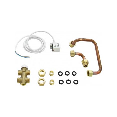 3-Wege Anschluss-Set VA 2-3VW 070C, Für Fancoil Konsole von 7 kW