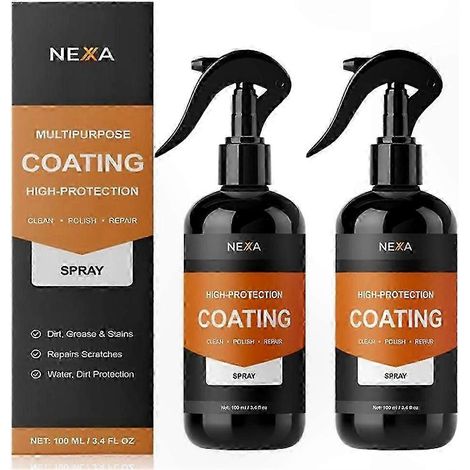 Quick Drying Protective Coating Spray, High Coverage Fast Application Surface Protector (1/5)
