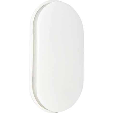 Hublot LED Ovale Blanc, 20W, 2160 lumens, IP65, 4000K blanc-neutre, connecteur rapide, garantie 5 ans- Tibelec (1/5)