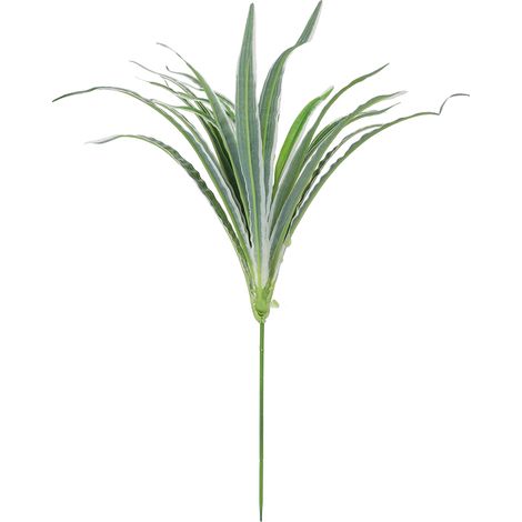 Plante Chlorophytum Artificielle - Feuillage Vert Bordure Blanche - Décoration Murale Bureau Maison - Lot De 1 (1/5)
