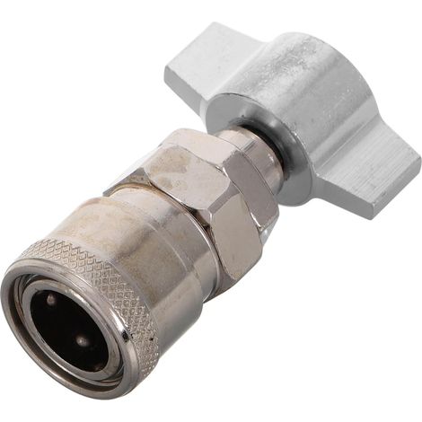 Adaptateur Rapide pour Tuyau Et Régulateur De Propane Raccord De Réservoir De Propane en Métal Robustes Usage Camion Et Barbecue Connexion Anti-Fuite Polyvalente pour Gaz (1/5)