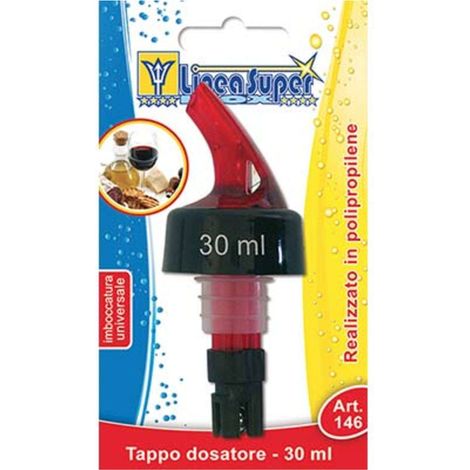 TAPPO DOSATORE OLIO SUPER DE LUCA - PP DOSE ML 30 - 6 pezzi