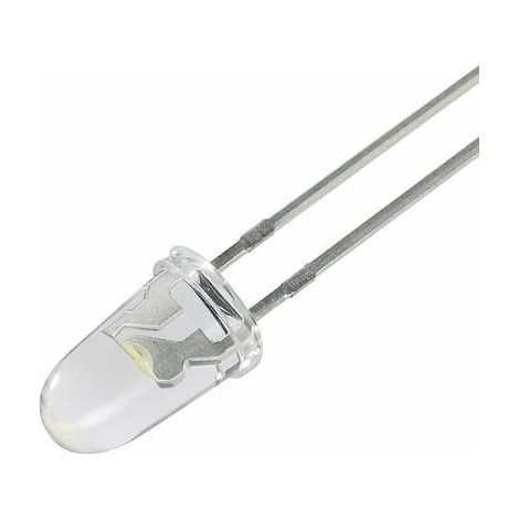 Yoldal YI-WS5N40N-(4) LED or-blanc rond 5 mm 7650 mcd 40 ° 20 mA 3.2 V Q63652 (1/2)