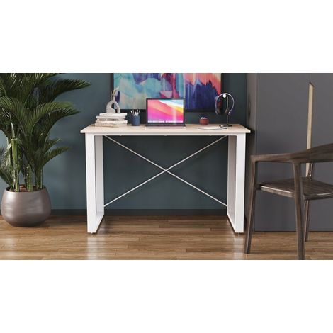 Drive Schreibtisch 75x120x60 weiß/artisan TM SMART REGALY