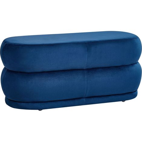 Bench ELLENDALE Velvet Navy Blue
