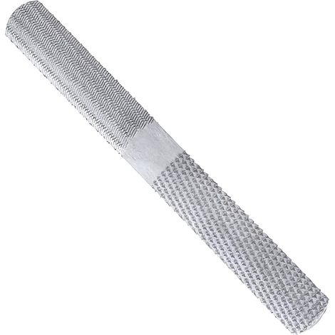Lime à râpe plate en acier 4 en 1 Lime à main semicirculaire sans poignée Outils et accessoires de travail du bois adaptés à l'affûtage du bois et du métal
