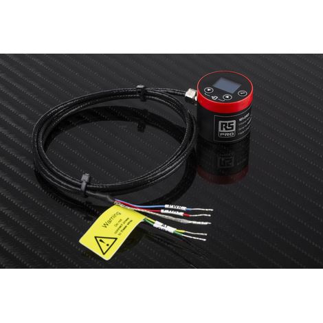 Capteur de température infrarouge RS PRO à +1000°C Alarme, analogique Signal de sortie V, cable de 1m, de 0°C ( Prix pour 1 )