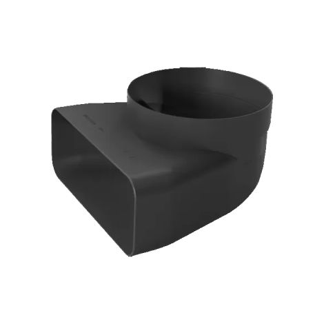 Adaptador de tubo redondo de curva de 90º Siemens - Hz9VDSI1