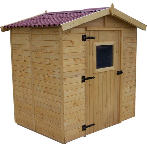Casetta da Giardino Eden 1616 in Legno Massello non Trattato - cm 160x160cm - ITALFROM 419 (1/3)