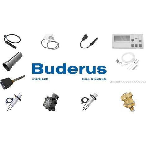 Buderus Montageset FD für 6 SKT1.0-s, Flachd. bauseit.Bef.,incl.Anschluss-Set - 7739603155 von Buderus