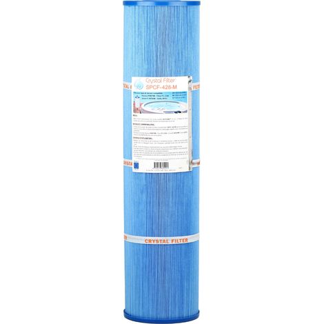 Filtre Spa Crystal Filter® SPCF-428-M - Compatible Pleatco PRB75M - Unicel C-4975AM - Darlly 40751 (1/5)