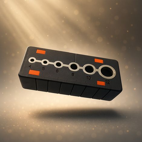 Accessoire de perçage antidérapant à angle de 90° Kraft&Dele (1/3)