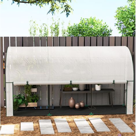Invernadero de pared para tomates con puerta enrollable OKMYHOME (1/5)