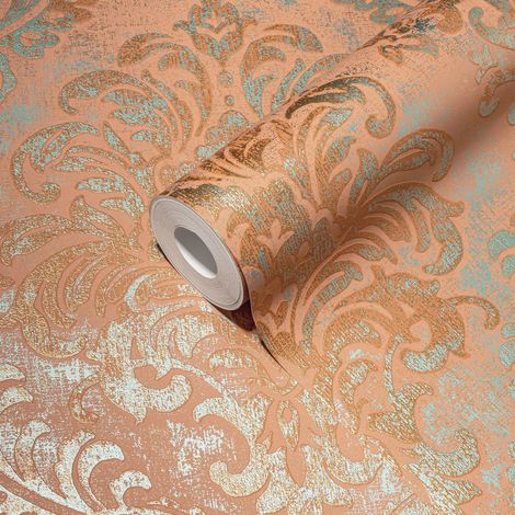 Papier peint Classique Orange Metropolitan Stories 3 Travel Styles A.S. Création