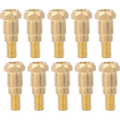 10 pièces Buses de Torche Binzel MB 24KD - Électrodes de Rechange pour Soudage MIG/MAG (1/5)