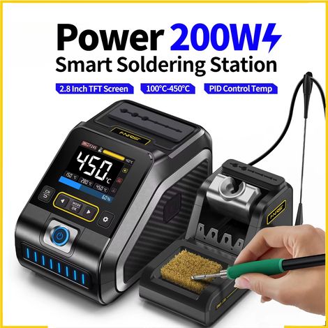 Station de Soudage 200W C210/C245 – Fer à Souder Haute Précision pour Reprise et Réparation de Cartes Électroniques