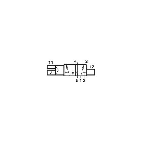 imi-norgren 4016138024081 Válvula neumática de aluminio 24 V