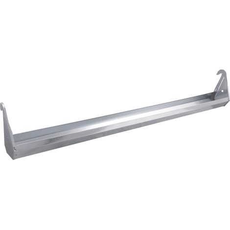 Mangiatoia per polli in lamiera zincata con ganci lunghezza 72 cm