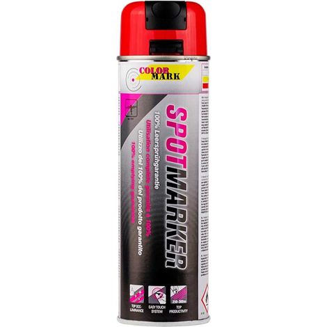 Motip stopmark flúor 500 ml rojo (1/2)