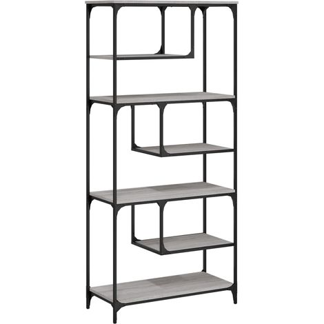 Maison Exclusive - Libreria Grigio Sonoma 81x36x176 cm in Legno Multistrato (1/5)